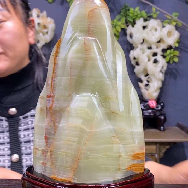 石材精品古青石摆件