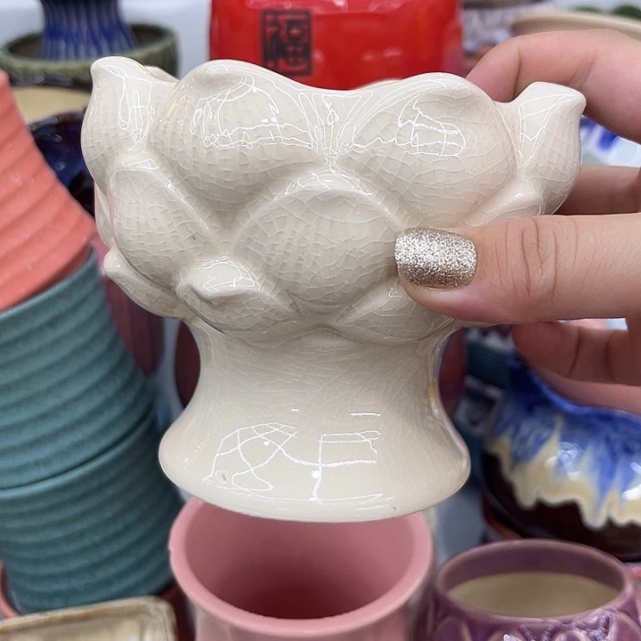 福利品。9.99包邮陶瓷花盆