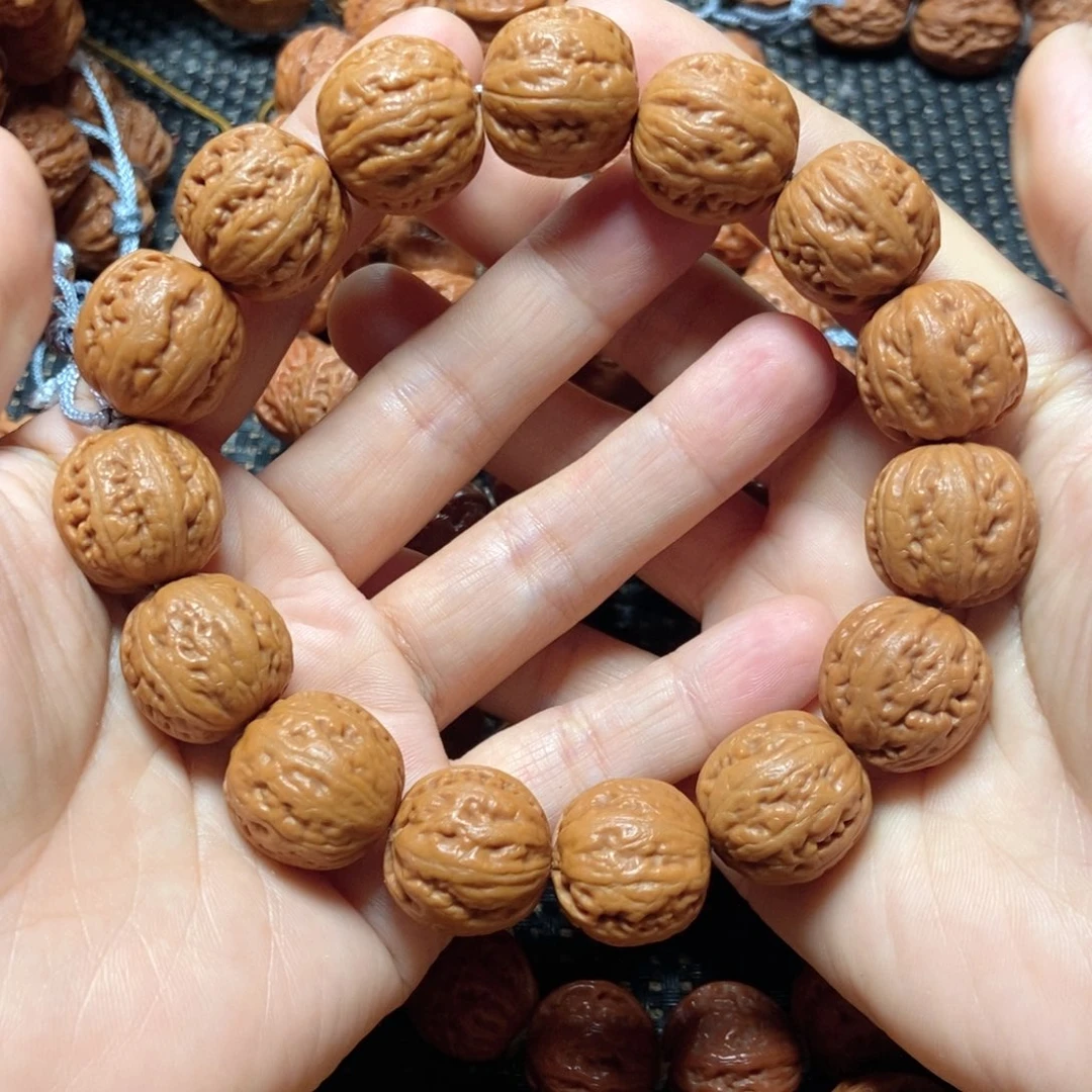 桃核手串蚂蚁纹手串