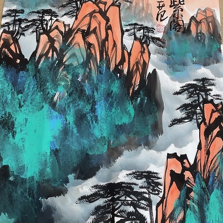 精品国画精品作品