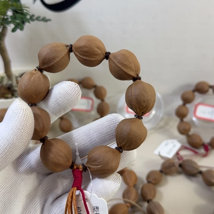 橄榄核手串/手链梅林原生态铁核素核手串21/26