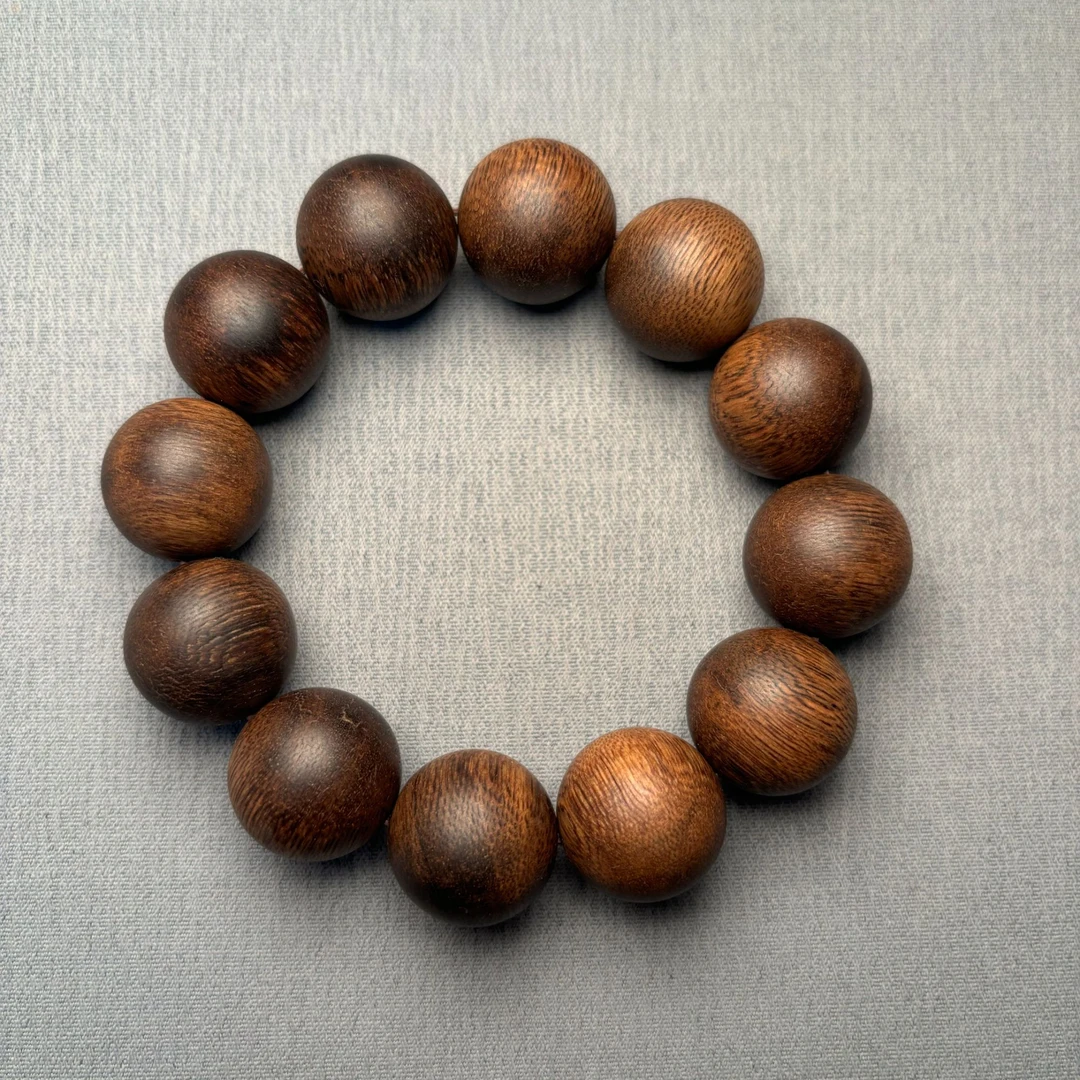 DZX102 沉香大圆珠手串尺寸约20mm 多样性发一件