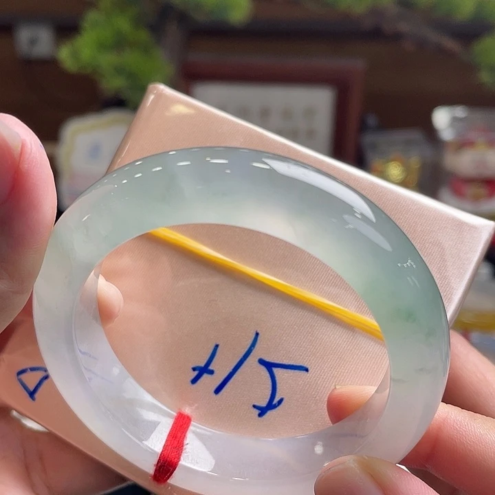 翡翠未镶嵌手镯51.5钢条