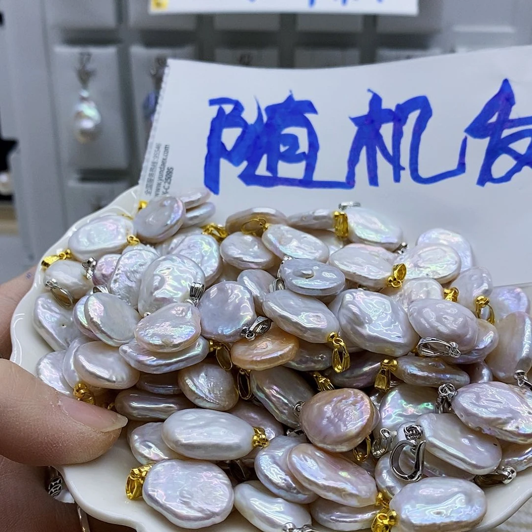 颈饰合金淡水珍珠