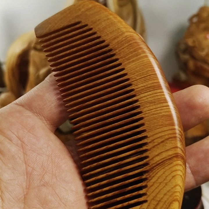 柏木崖柏黑油梳子