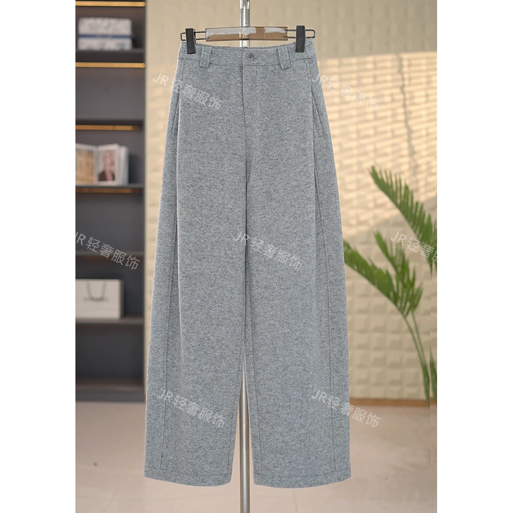 【绵羊毛】抗起球冬季新款加绒加厚羊毛裤K88077