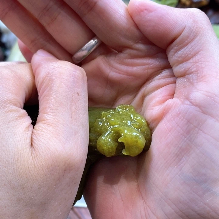 蛇纹石玉未镶嵌手把@*伟