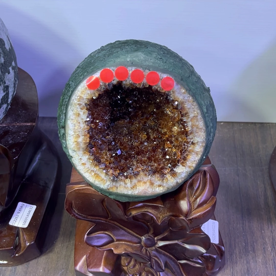 未镶嵌大型摆件（非配饰）黄晶