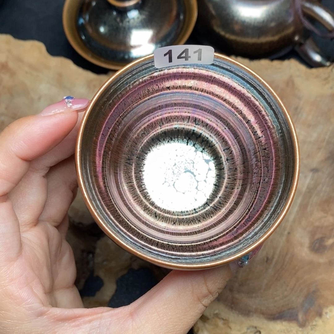 茶盏建窑建盏主人杯141