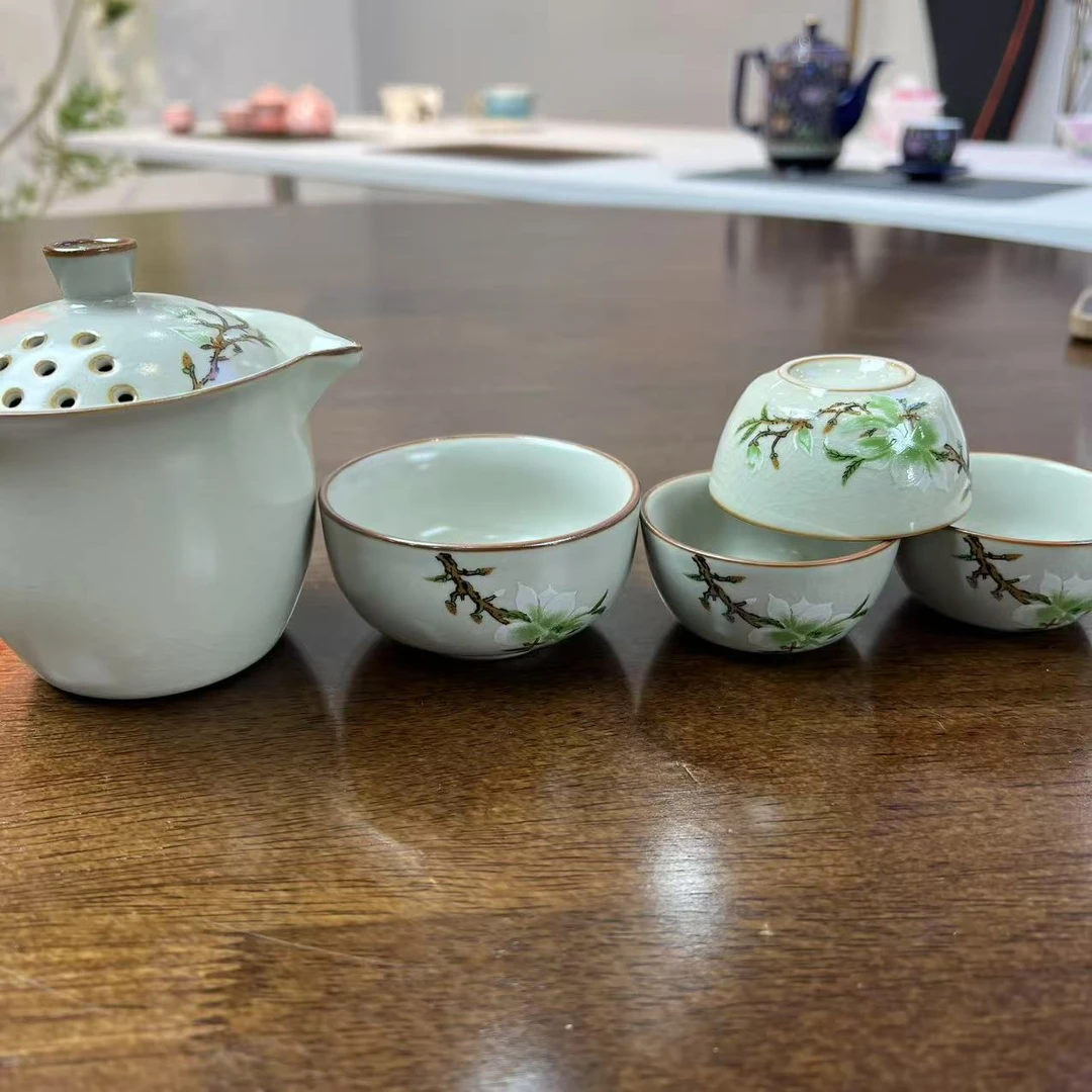 旅行套-一只梨花（一壶四杯）@950（xp）