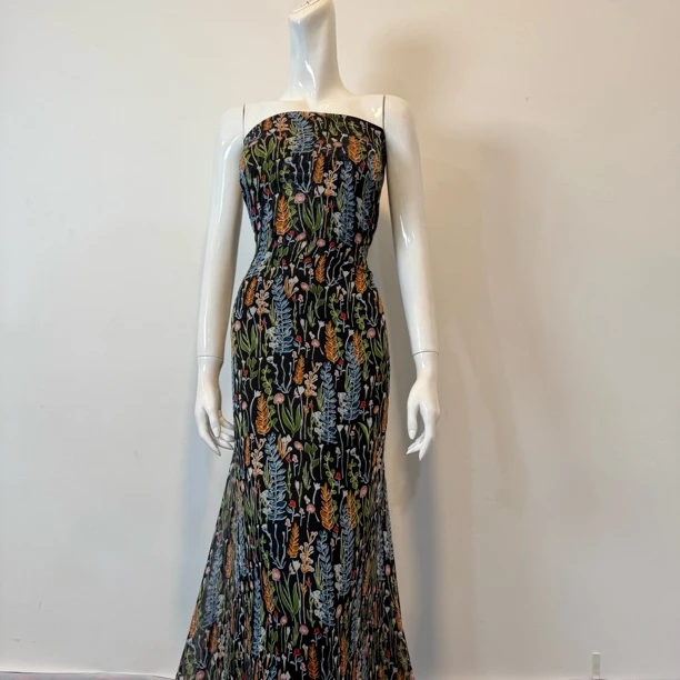 彩色garmon雪纺布料