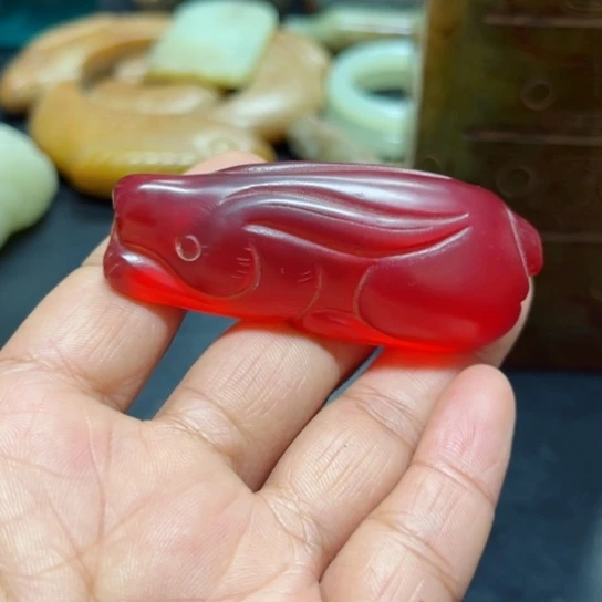 吊坠白玉菩提把件