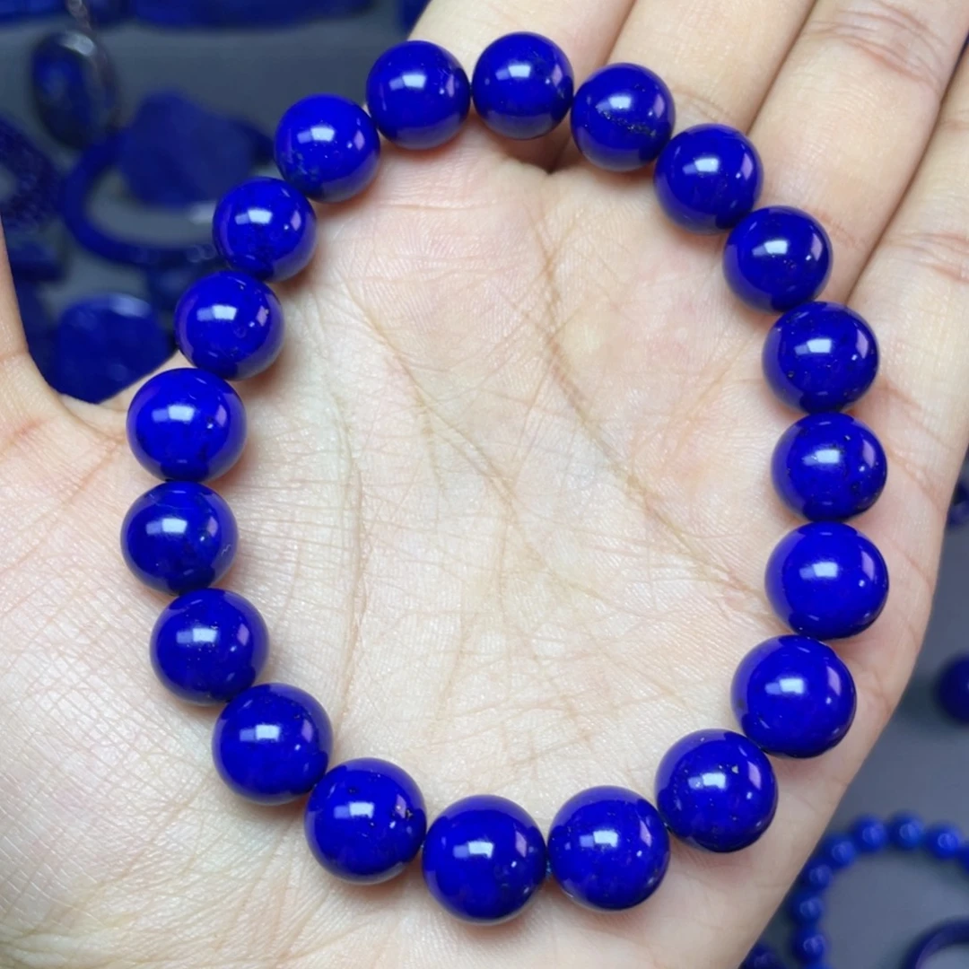 青金石未镶嵌10mm手串