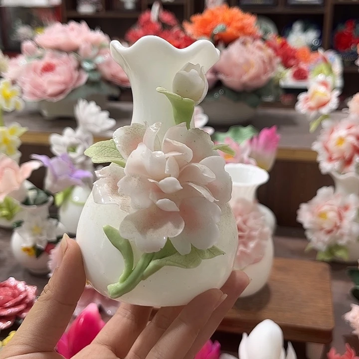 瓷片y*陶瓷工艺品摆件