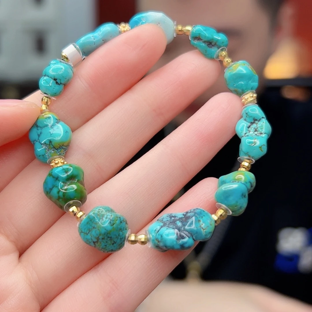 未镶嵌绿松石珠宝奇石