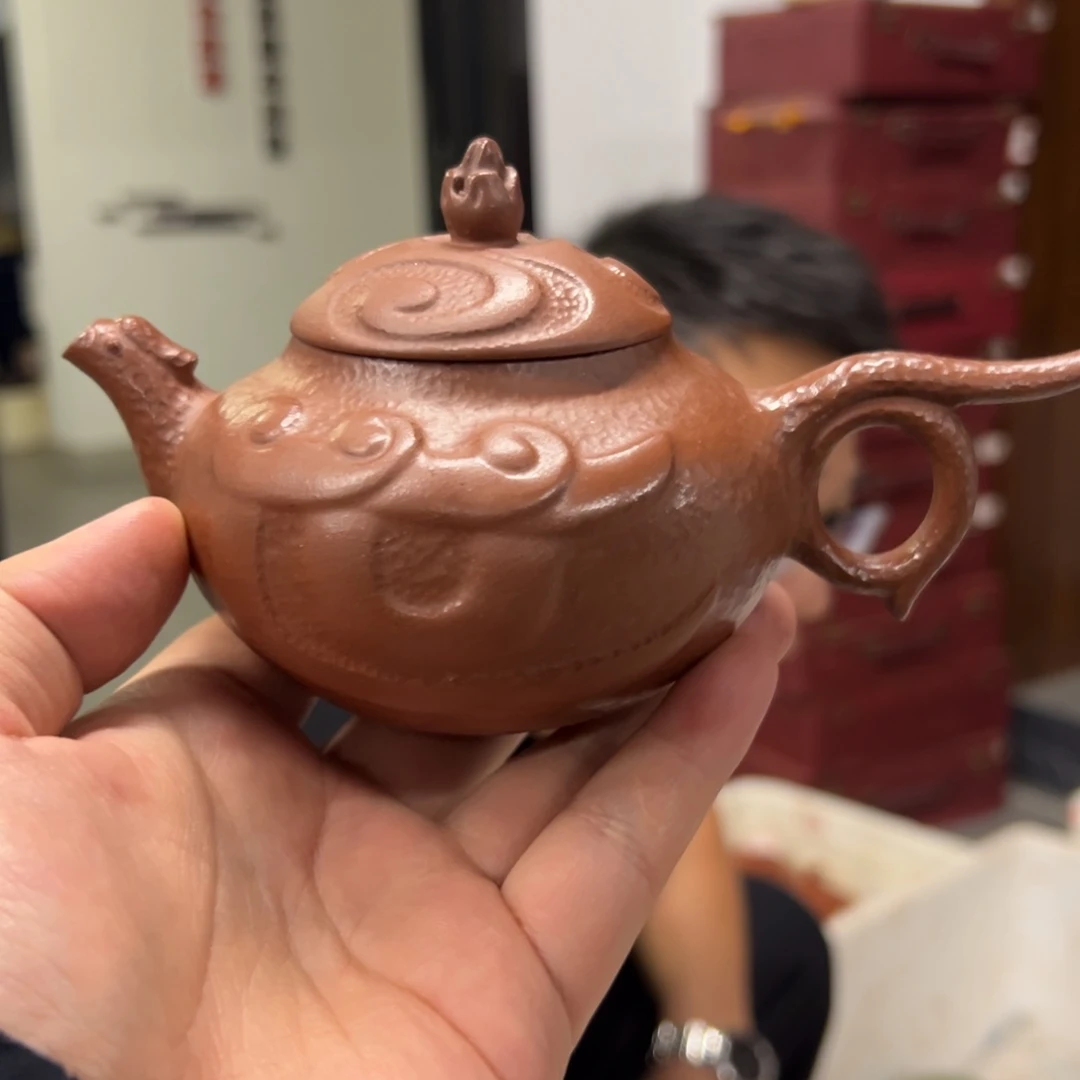 紫砂茶壶原矿紫砂手工制作