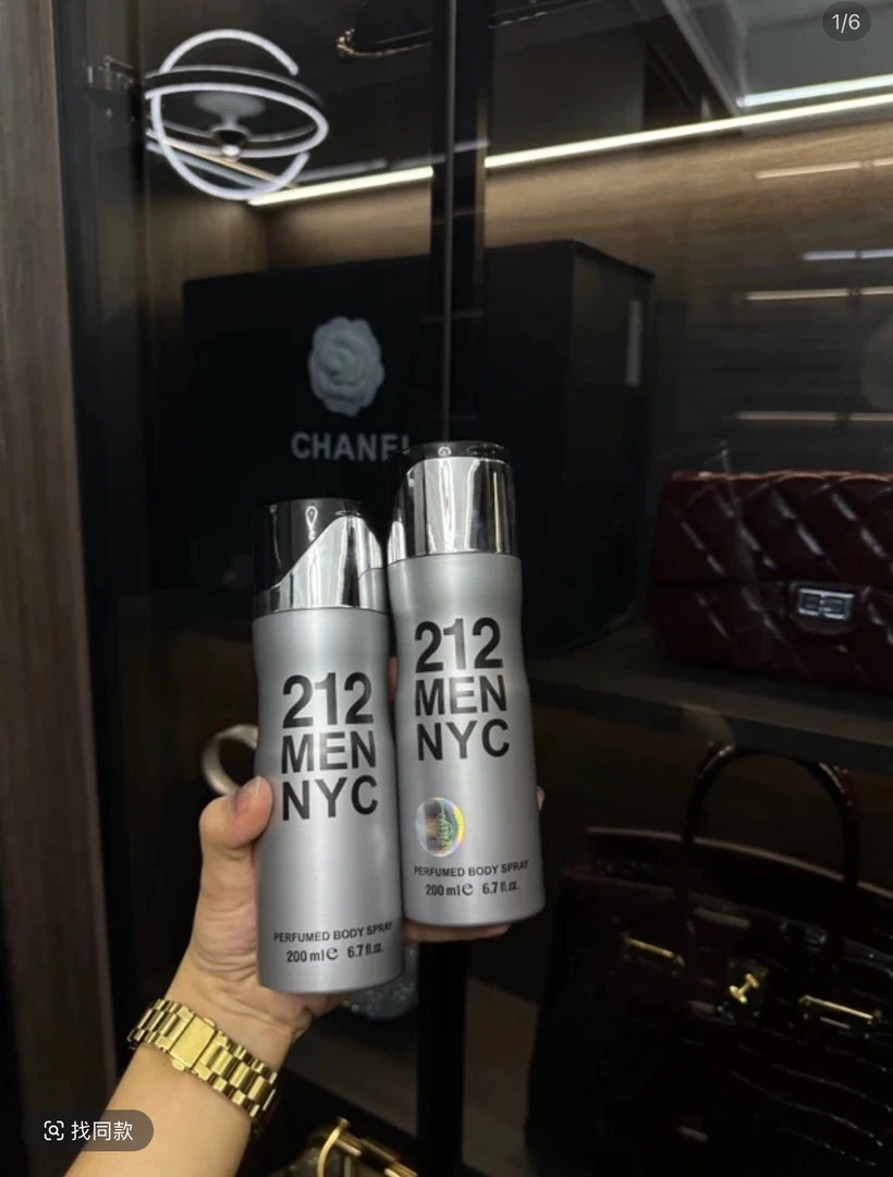 澳魅辣推荐男女通用212经典身体香水喷雾洗面奶氨基酸深层清洁