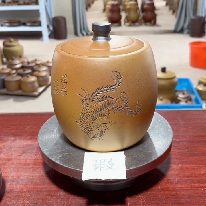 紫砂茶叶罐。。。。。。。。
