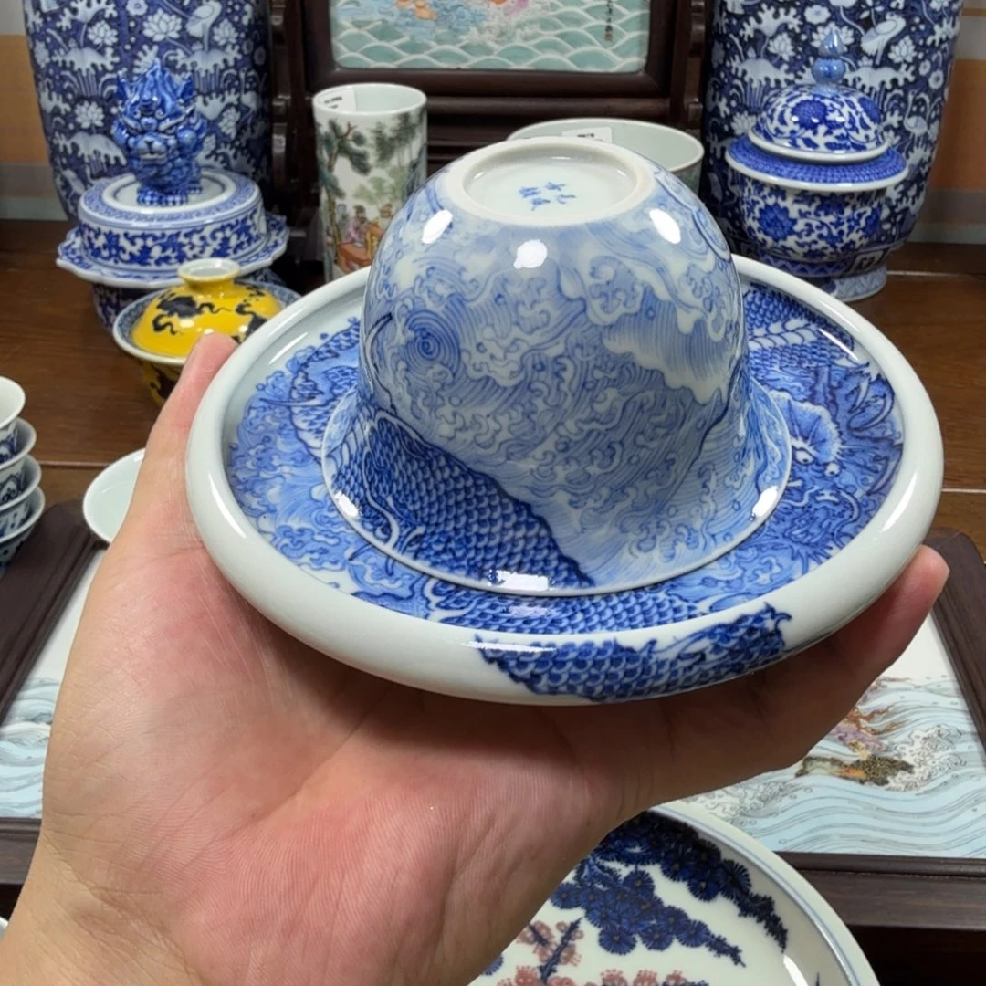 剑***客全手工全手绘陶瓷