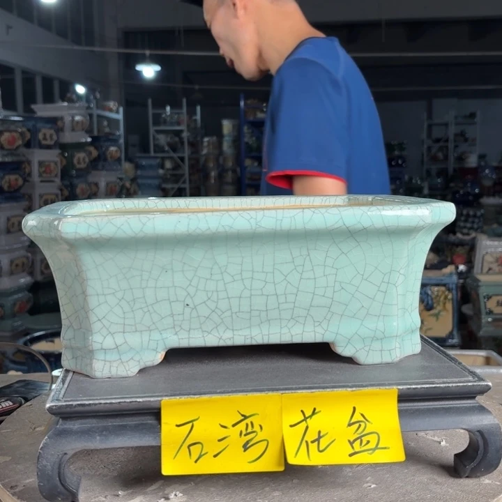 一风堂石湾花盆 内27*17*9