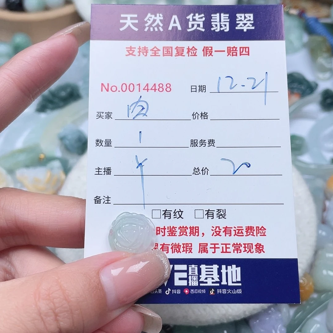 颈饰未镶嵌翡翠是**呀