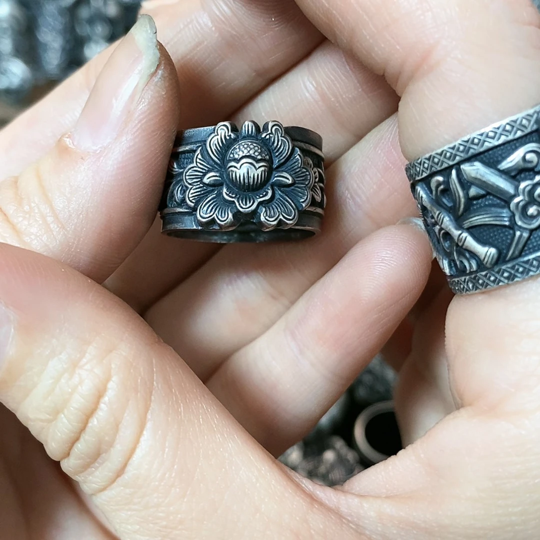 【闪购商品】橄榄核手串/手链复古足银990