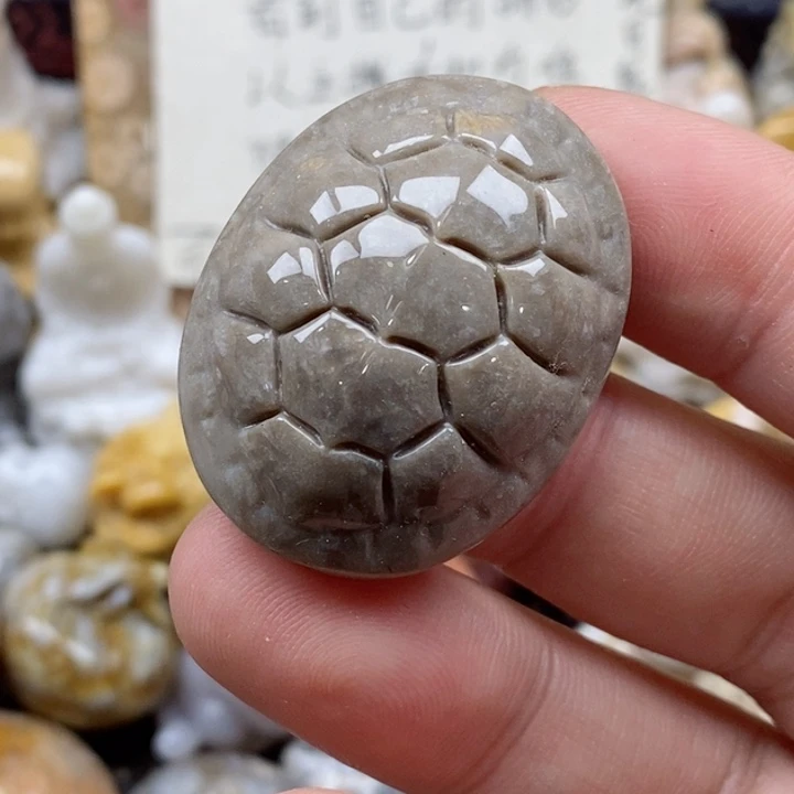 颈饰未镶嵌硅化珊瑚（珊瑚玉）竹***声