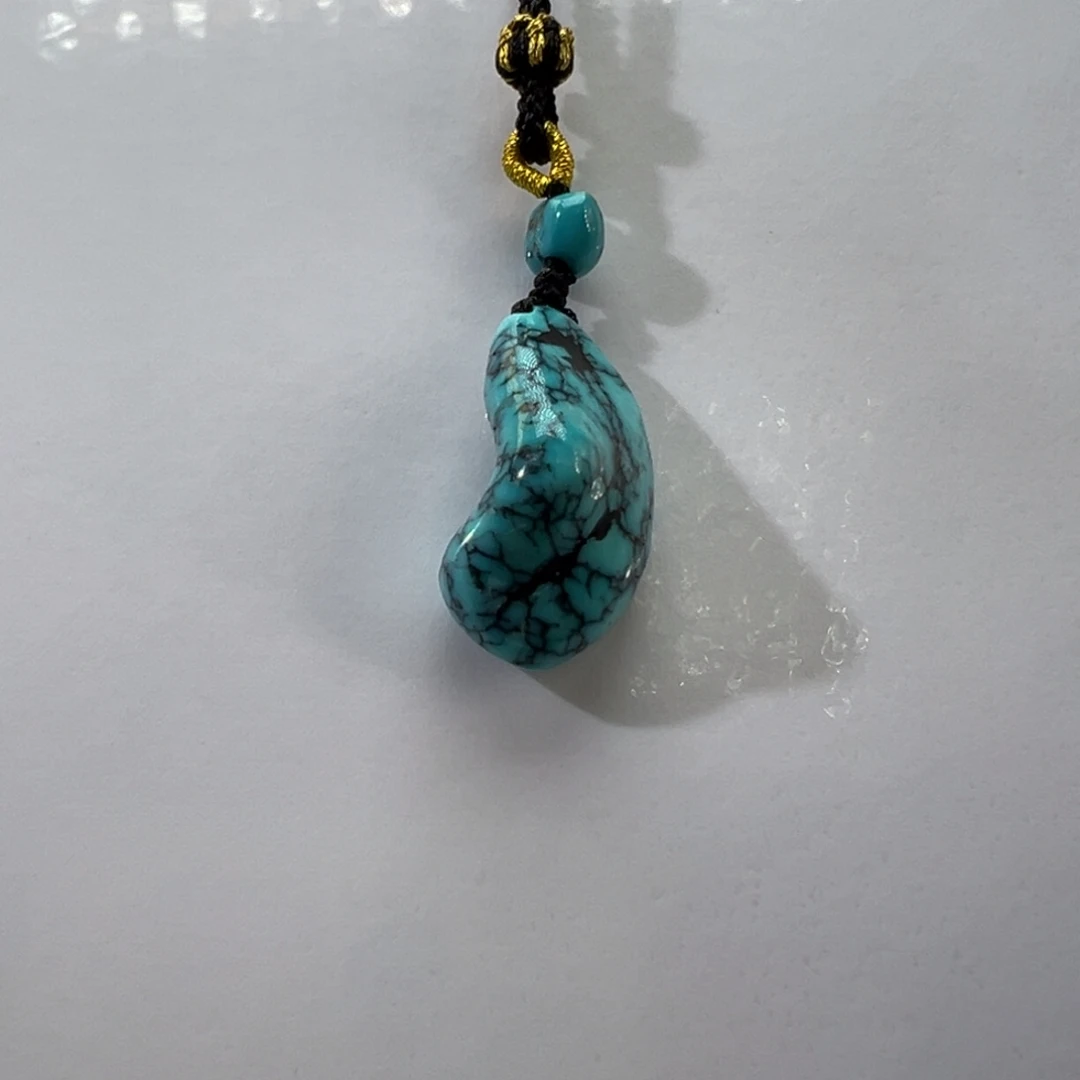 绿松石未镶嵌挂件