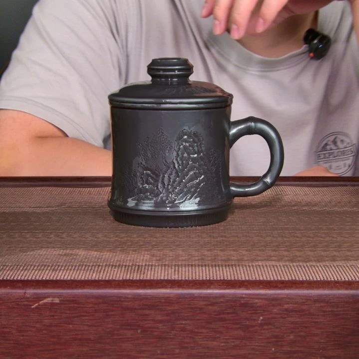 茶杯紫砂高货放漏