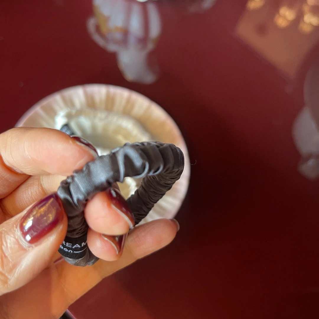 MYL19姆米真丝大肠发圈100桑蚕丝简约手工发绳