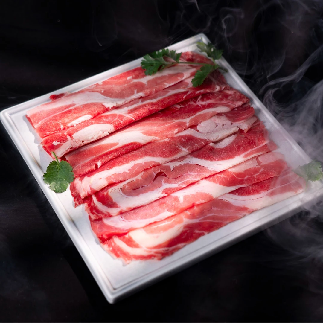 原切上脑牛肉卷火锅麻辣烫清算食材涮肉家用原切牛肉卷无添加拍2发3到手共3盒