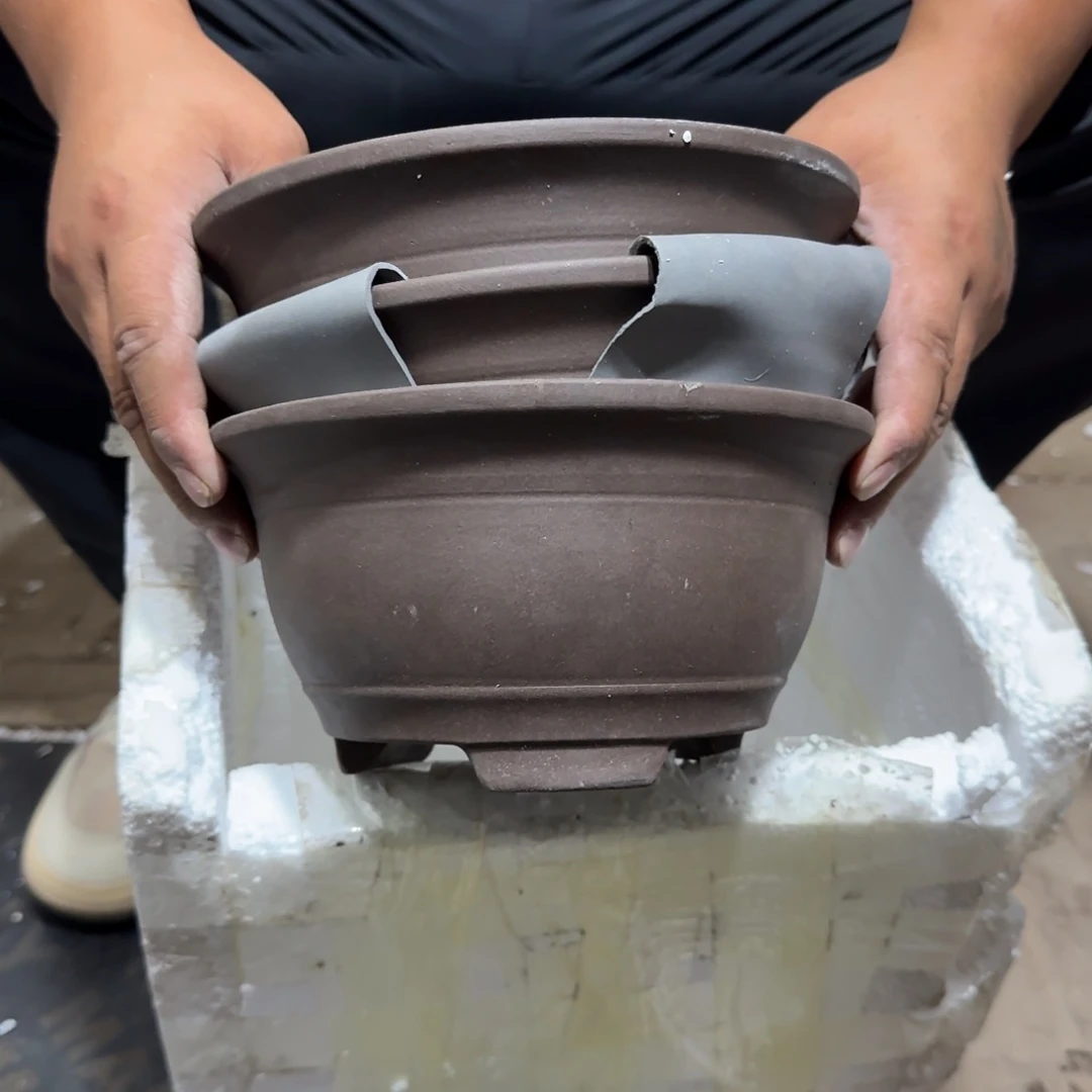 紫砂花盆口径和重量的