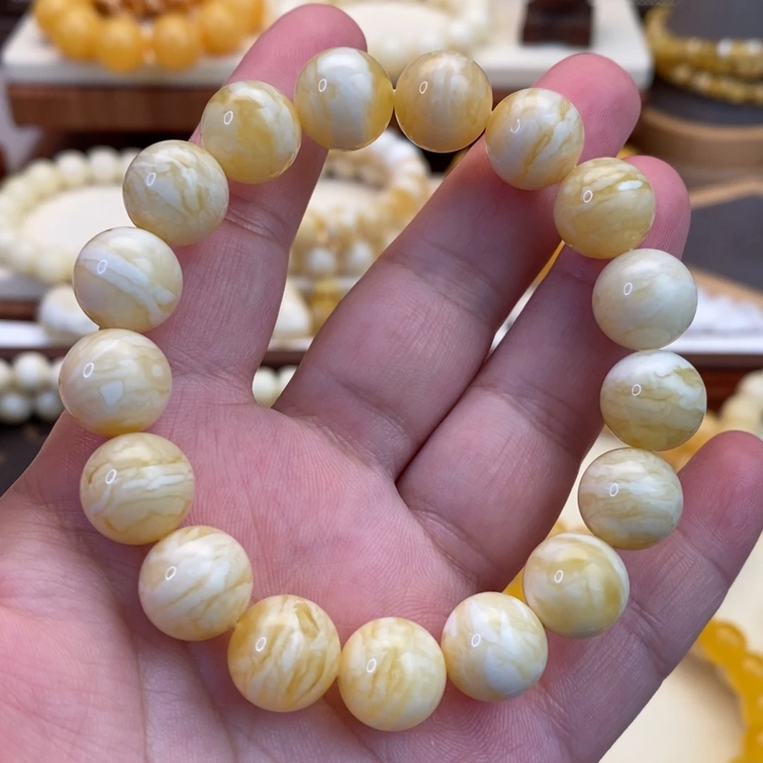 【闪购商品】未镶嵌琥珀裸石12.5➕