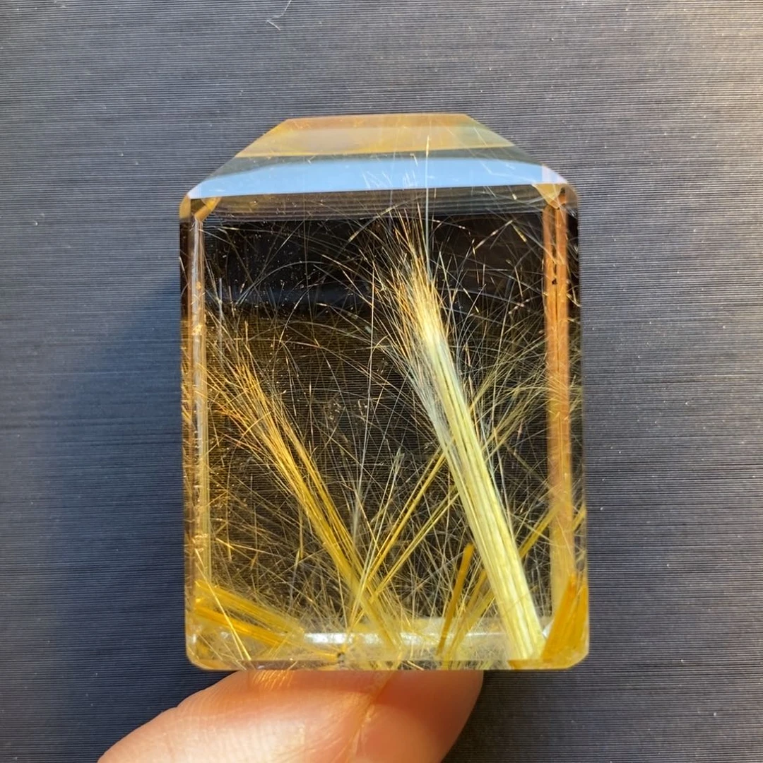 颈饰未镶嵌水晶钛晶印章