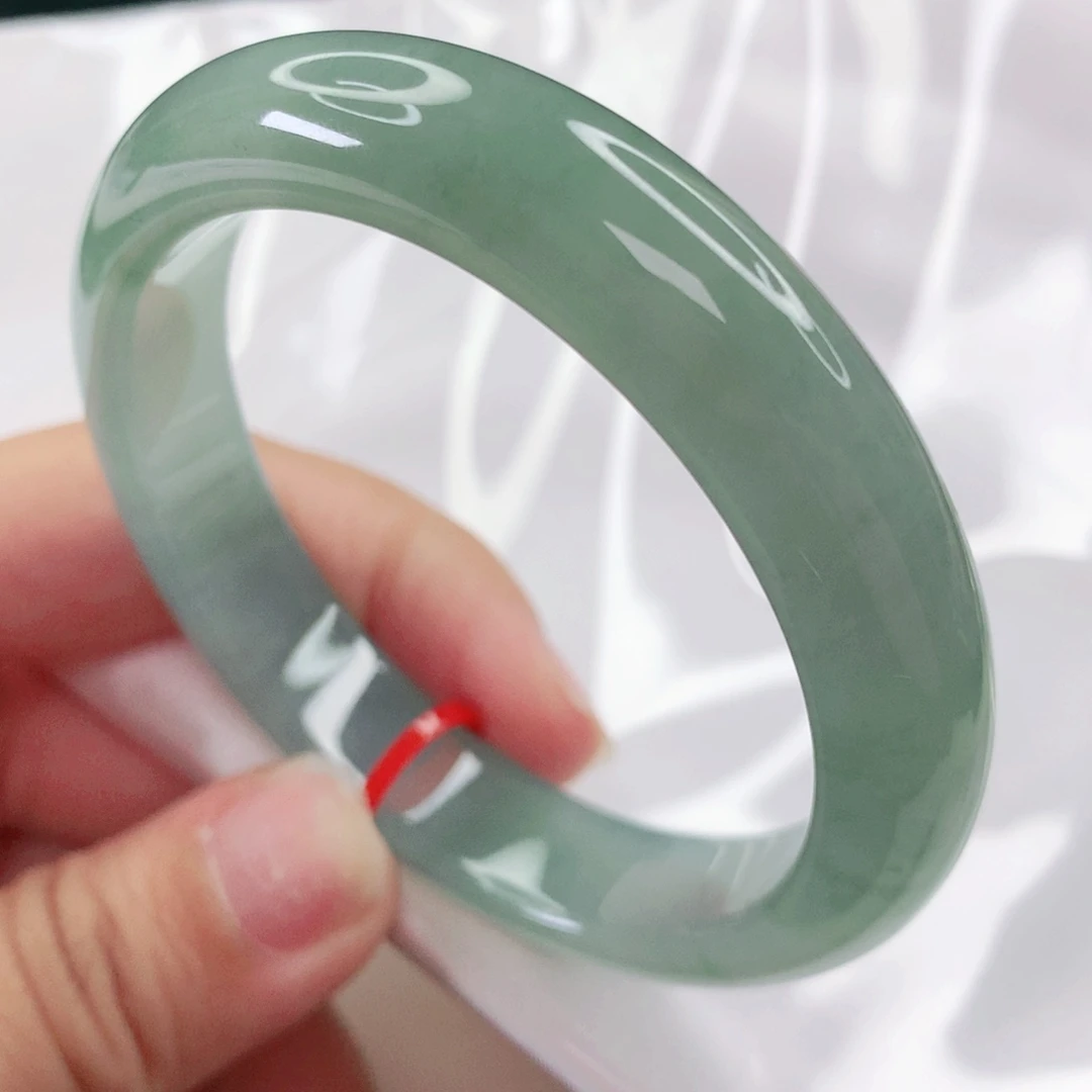 未镶嵌手镯翡翠正圈56