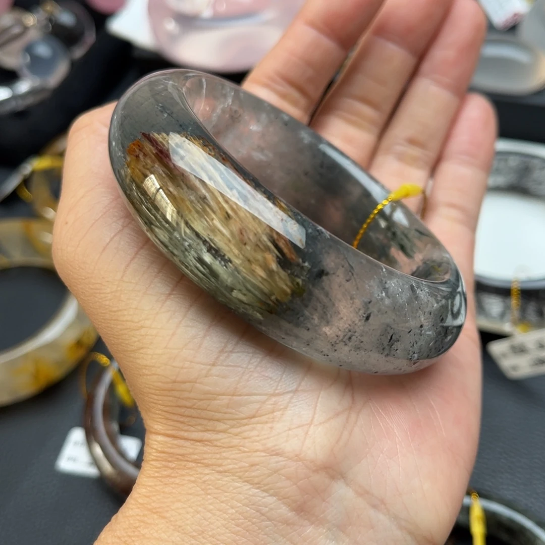 未镶嵌水晶手镯手镯