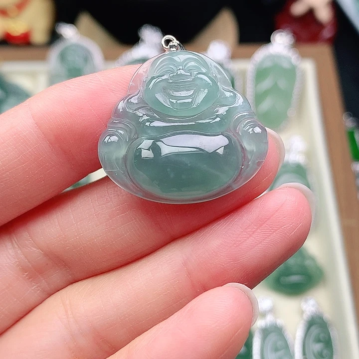 颈饰未镶嵌翡翠吊坠