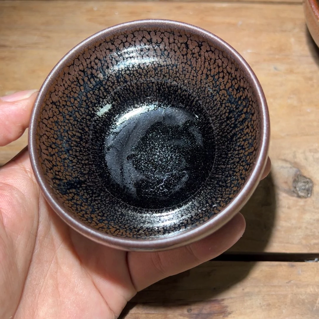 茶盏建窑建盏柴烧80