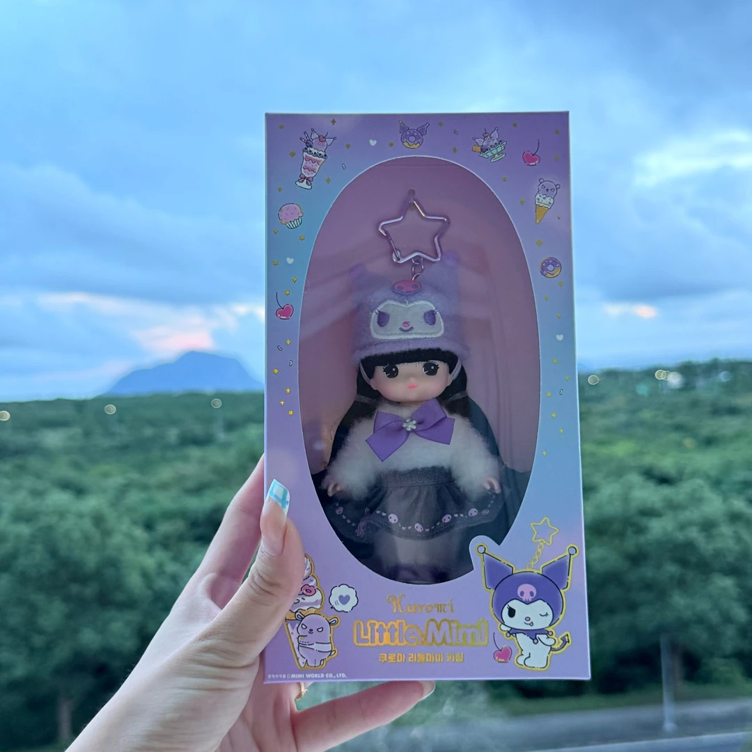 【济州岛限定】little mimi X酷洛米联名 酷洛米帽子小美 kitty摆件