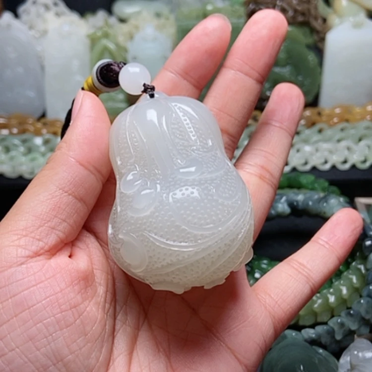 【闪购商品】和田玉未镶嵌颈饰一****高