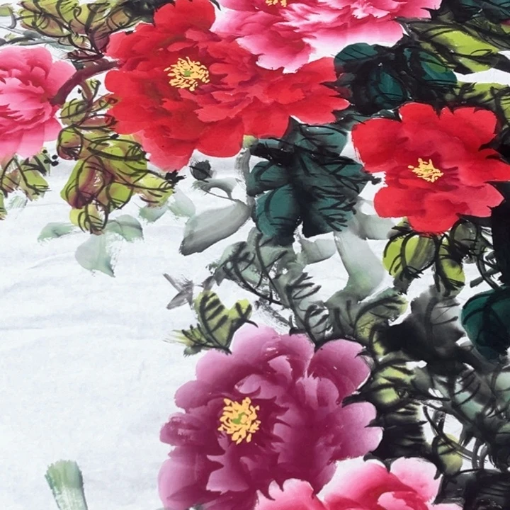 国画我的心好痛啊我的心真的好痛啊好痛啊