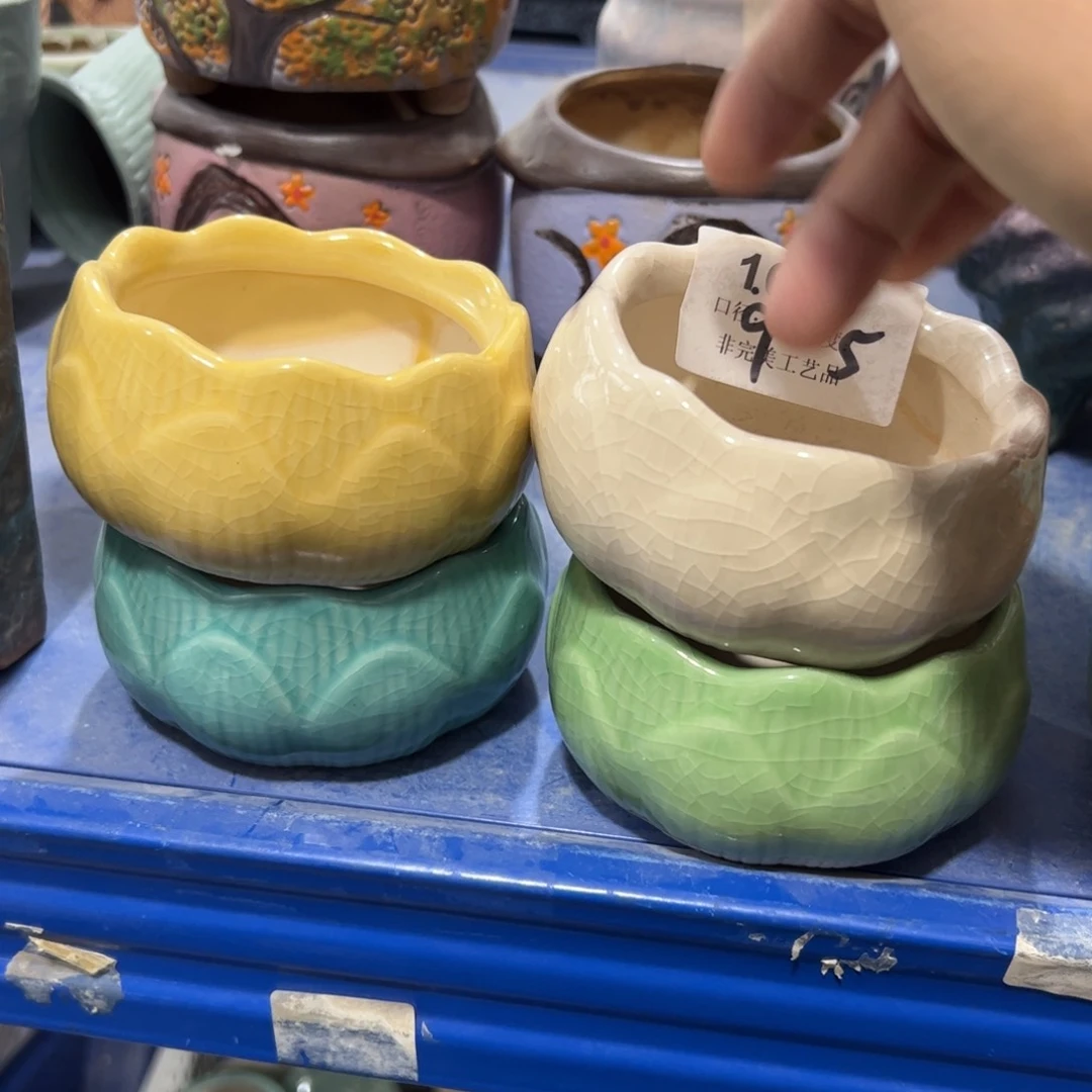 陶瓷陶瓷多肉花盆@@1648