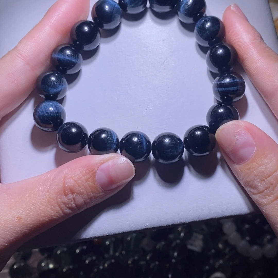 手链未镶嵌水晶蓝虎眼