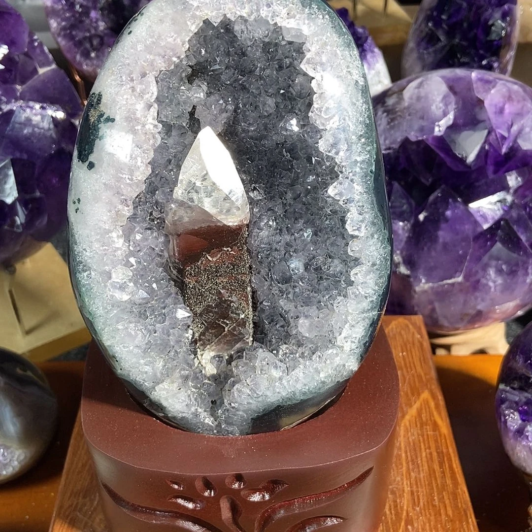 大型摆件（非配饰）未镶嵌紫晶