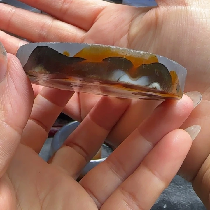 江***姐定制玛瑙手镯定制