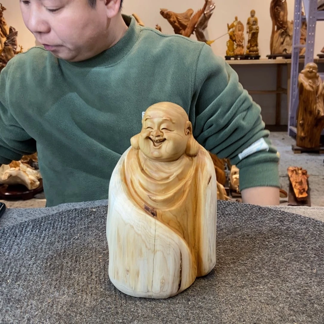 柏木（崖柏）太行崖柏根雕摆件