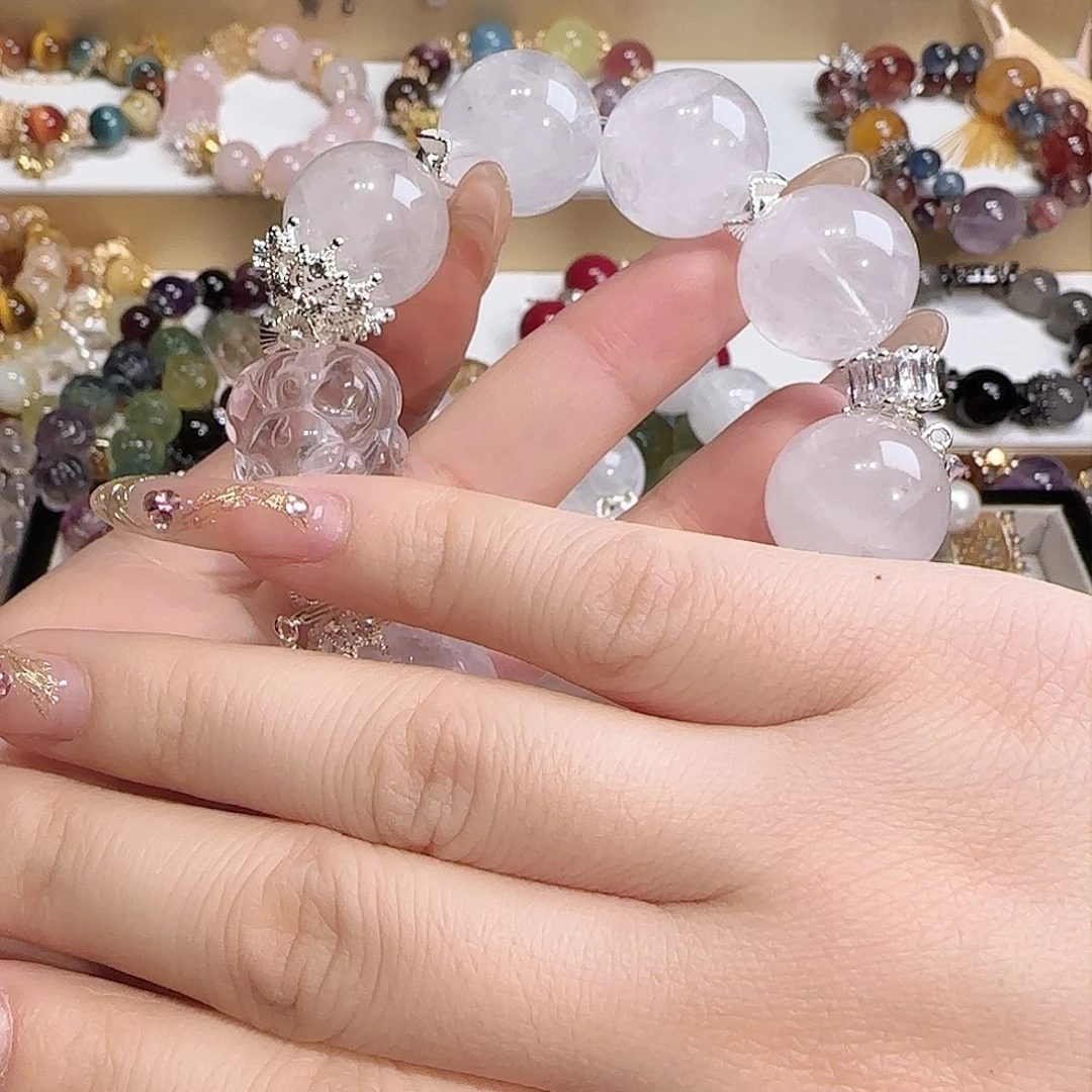 水晶手链未镶嵌把