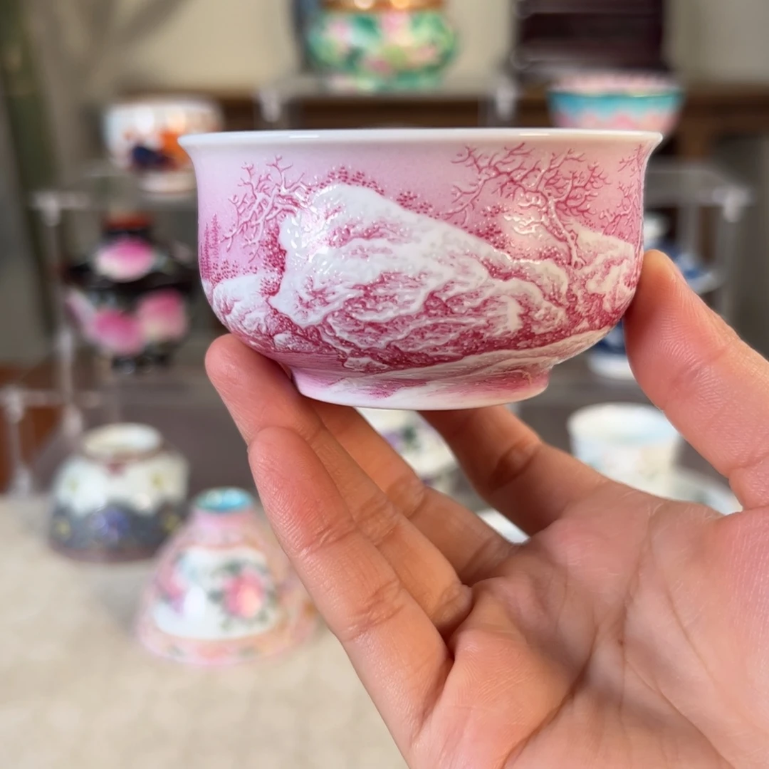 纯手工手绘 高端茶器