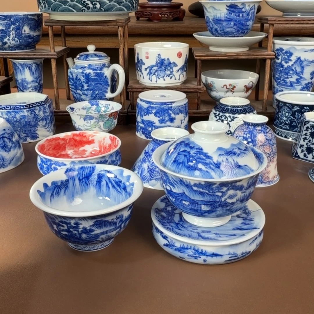 景德镇陶瓷手工手绘