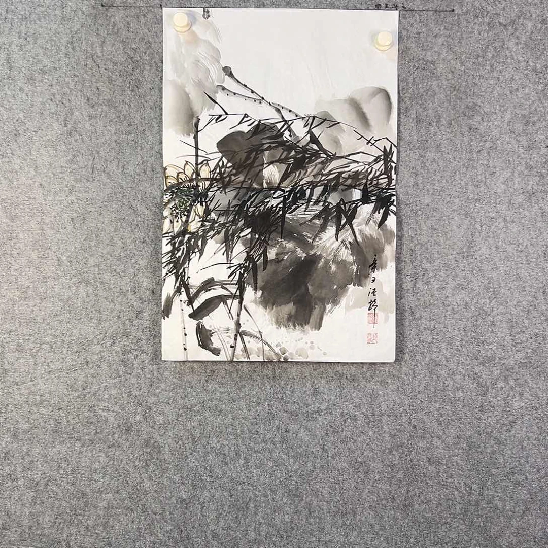 国画小*粒296 牡丹之歌传情传人心